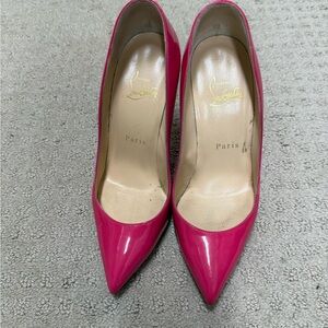 Christian Louboutin Pigalle Follies Pink Patent